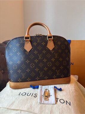 🔥Louis Vuitton Vintage Monogram Satchel Made in France, 1998 with COA🔥